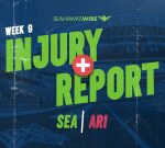Seahawks Week 9 injury report: Marquise Goodwin, Darrell Taylor DNP Wednesday