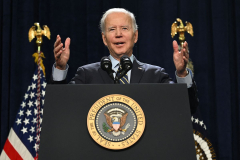 Biden Calls Protesters ‘Idiots’ for Holding Anti-Socialism Signs