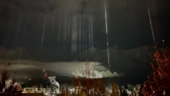 Albertans dealtwith to displayscreen of ‘light pillars,’ which appear on cold, calm nights