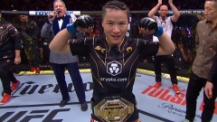 Twitter responds to Zhang Weili’s title-winning submission of Carla Esparza at UFC 281