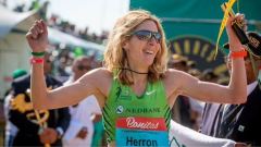 Ultramarathon world record from Camille Herron disqualified duetothefactthat the course was determined improperly