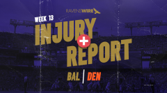 Ravens release first injury report for Week 13 matchup vs. Broncos