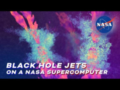 NASA researchers produce black hole jets with supercomputer