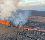 Lava from Hawaiian volcano no longer impending danger to secret highway