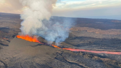 Lava from Hawaiian volcano no longer impending danger to secret highway