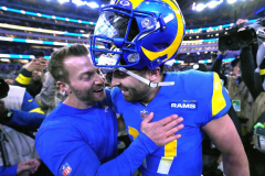 View: Baker Mayfield had Rams fired up in locker space after whipping Raiders