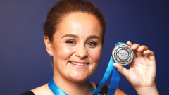 Ash Barty edges Nick Kyrgios to make history with record-breaking 5th John Newcome tennis medal in a row