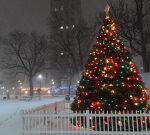 Dreaming of a white Christmas? Snow will be in much of the UnitedStates this year.