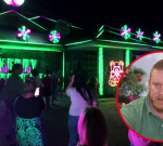 Gold Coast household get ‘confronting’ letter from regional Grinch over Ormeau Christmas light screen
