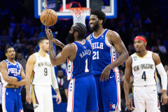 NBA Twitter responds to Joel Embiid, Sixers knocking off Pelicans at house