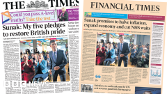 The Papers: ‘PM’s 5 promises’ and ‘£122m PPE hazardous for NHS’