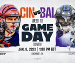 Last rating forecasts for Ravens vs. Bengals in Week 18