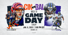 Last rating forecasts for Ravens vs. Bengals in Week 18