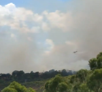 Emergencysituation as out-of-control bushfire burns towards Montacute, east of Adelaide