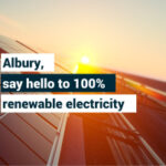 7 NSW Councils (inc. Albury) powering street lighting from 100% sustainable sources