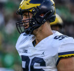 Michigan football protector makes transfer dedication