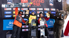 Teen Valentino Guseli finishes world veryfirst hat-trick as Aussies shine in snow sports