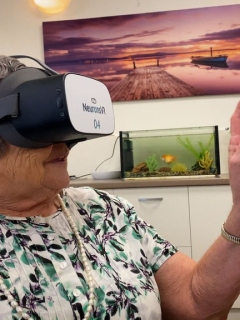 From local Australia to the canals of Venice, virtual truth is assisting aged care homeowners travel the world