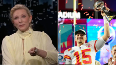 AFL-crazy Cate Blanchett provides ruthless NFL Super Bowl sledge on Jimmy Kimmel Live