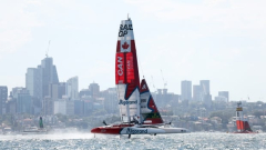 Group Canada’s catamaran sail severely harmed as winds cause havoc at Australia Sail Grand Prix
