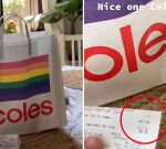 Coles grocerystore after rate of brand-new Pride bags triggers furore on Twitter