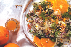 Citrus, Fennel & Quinoa Salad with Orange Dressing