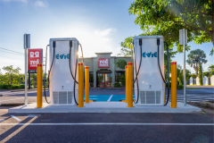 Evie Networks opens much-needed quick EV charging at Red Rooster in the NT