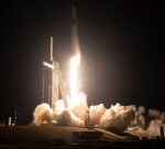 SpaceX rocket blasts off for area station with Russian, Americans working together