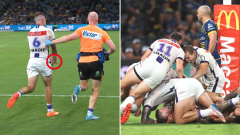 Cameron Munster insomeway plays through gruesome injury to lead Melbourne Storm to golden point NRL legendary versus Parramatta Eels