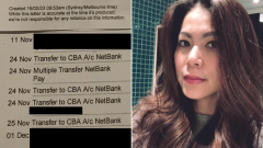 NSW hairsalon employee Thuy Le states she was scammed out of $40,000 soon after $60 deposit was made into account