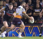 Brisbane Broncos skipper Adam Reynolds sinks ruling premiers Penrith Panthers with ‘ice cool’ field objective kick in NRL impressive