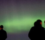 Aurora borealis? At this time of year, at this time of day, localized completely in this gallery? Yes