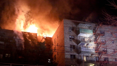 1 dead, at least 41 hurt consistingof 35 firemens in New York apartmentorcondo structure fire