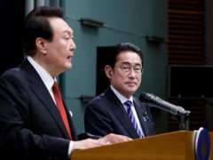 Japan, S. Korea to heal ties at top inthemiddleof local hazard