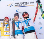 Freestyle skier Marion Thénault provides aerials bronze for 4th medal to cap World Cup season