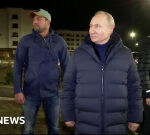 Ukraine war: Putin pays checkout to inhabited Mariupol, state media reports