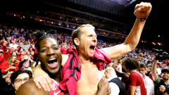 ‘More t-shirt off is excellent for us’: Inside Arkansas coach Eric Musselman’s shirtless events