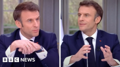 France demonstrations: Macron takes off high-end watch throughout TELEVISION interview