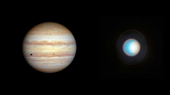 Hubble displays altering weathercondition and seasons on Jupiter and Uranus