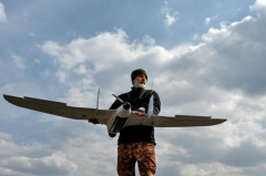 Russians mad at downing of Ukrainian drone over their houses