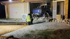 Queensland automobile crash: ‘Miracle’ choice to go out for supper conserves 3 guys from automobile crashing into house