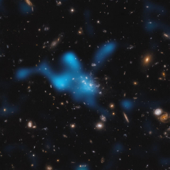 Astronomers witness the birth of a extremely remote stellar cluster from the early Universe