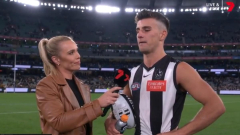 Nick Daicos makes unfortunate admission minutes after Collingwood’s Friday night win over Richmond: ‘I puton’t delightin it’