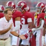 Nick Saban comes in at No. 1 in leading 10 college football coaches for 2023