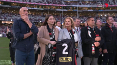 AFL recluse Tony Lockett found in unusual public look throughout St Kilda’s 150th events