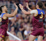 Eagle-eyed fans call out information in Brisbane Lions’ AFL jumper versus Collingwood: ‘Absolutely worthless’