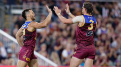Eagle-eyed fans call out information in Brisbane Lions’ AFL jumper versus Collingwood: ‘Absolutely worthless’