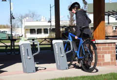 City of Hobart setsup veryfirst public electrical bike charging points