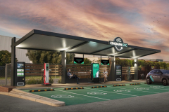 Perth-based Kingman Group broadens signs business to include EV batterychargers with 55″ digital screens