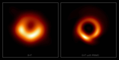 A sharper appearance at the veryfirst image of a M87 black hole